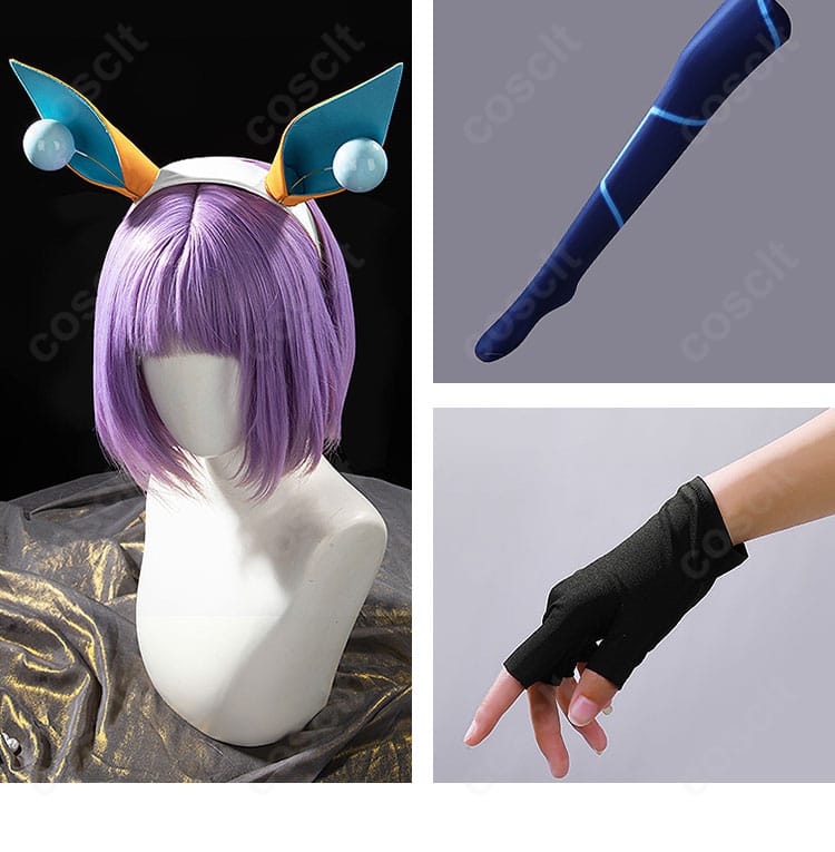 手袋・レッグウェア・頭飾りのセット小物アップ。コーデ完成に必須のアクセサリー構成を明確化。