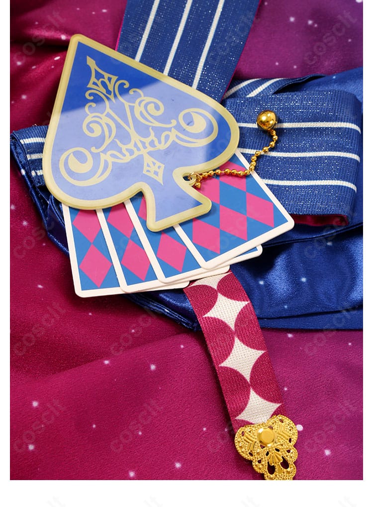 天馬司 衣装の肩パーツ拡大。エポレット風装飾とステッチワークの質感が分かる画像。