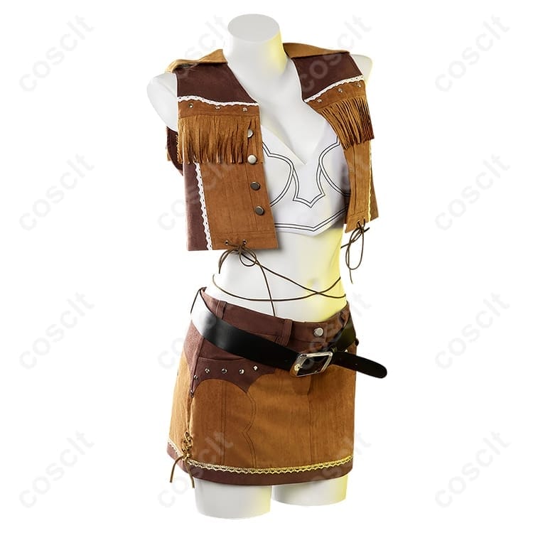 ティファ・ロックハート ウェスタンガイド衣装｜高再現と快適設計でイベント・撮影に最適【FF7リバース】 - 2枚目の画像