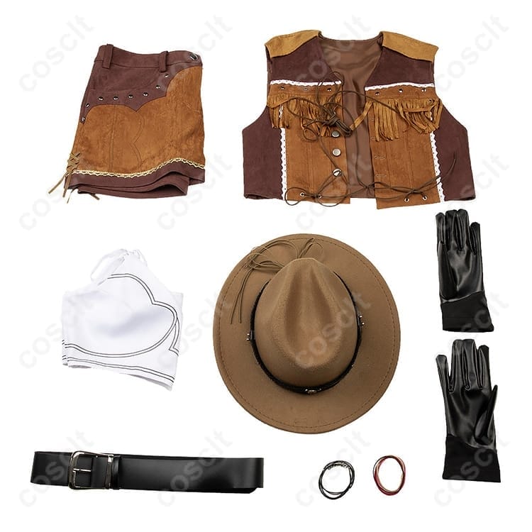 ティファ・ロックハート ウェスタンガイド衣装｜高再現と快適設計でイベント・撮影に最適【FF7リバース】 - 9枚目の画像