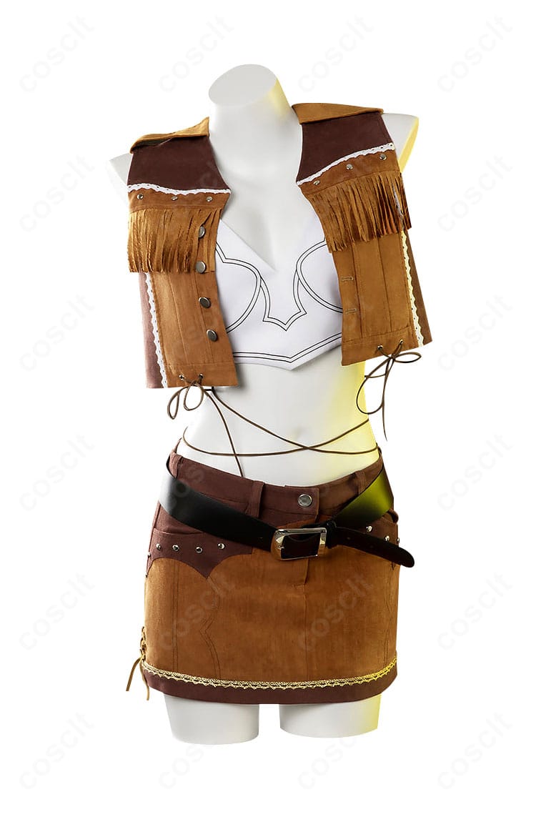 FF7リバース ティファ・ロックハート ウェスタンガイド衣装の正面全身