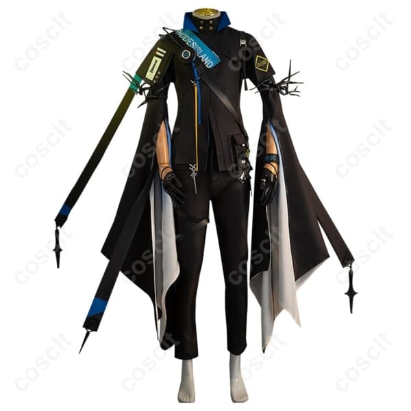 アークナイツ ロゴス ロングコート高再現。動きやすくイベント・撮影会に最適