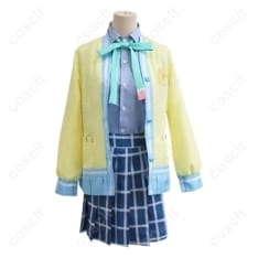 ラブライブ！虹ヶ咲 近江彼方 夏制服コスプレ衣装 高再現で爽やか、撮影・イベントに最適 - 1枚目の画像（サムネイル）