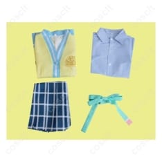 ラブライブ！虹ヶ咲 近江彼方 夏制服コスプレ衣装 高再現で爽やか、撮影・イベントに最適 - 6枚目の画像（サムネイル）
