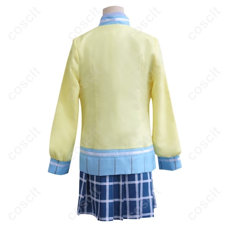 ラブライブ！虹ヶ咲 近江彼方 夏制服コスプレ衣装 高再現で爽やか、撮影・イベントに最適 - 3枚目の画像