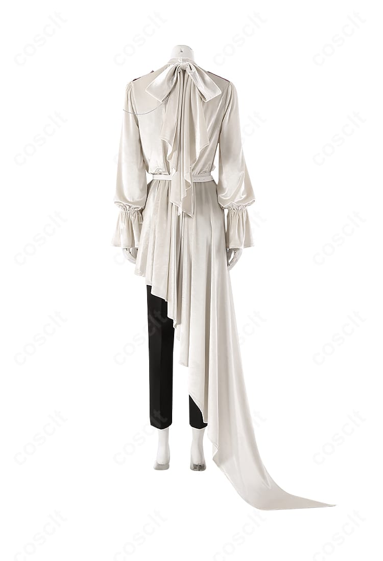 ALIEN STAGE ルカ衣装の背面全体。大きな背部蝶結びやベルトの配置など背面ディテールを忠実に再現