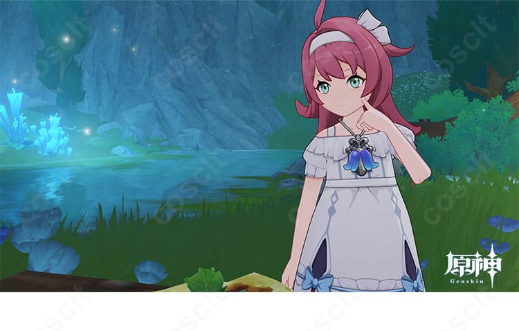 原神 クレー コスプレ衣装 参考キャラクター画像と衣装全体の再現イメージ