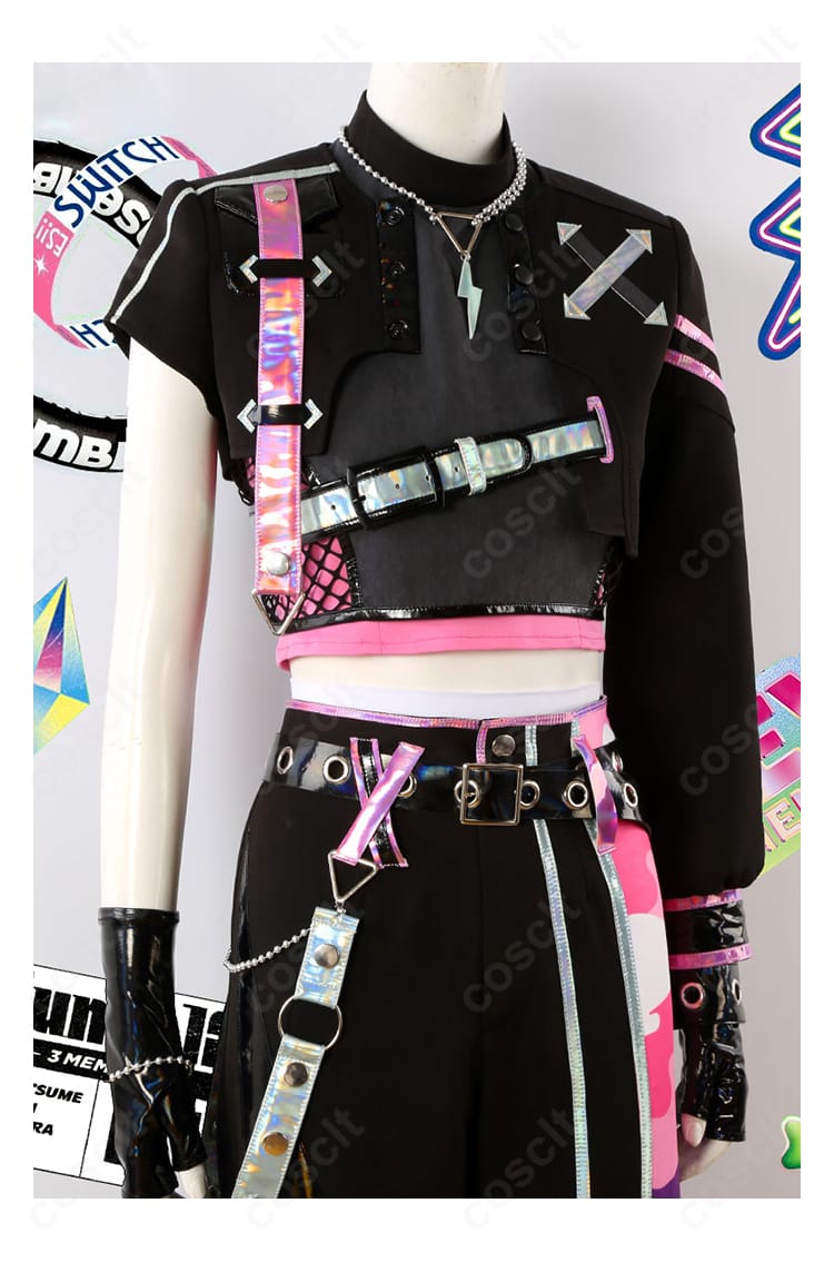 『あんさんぶるスターズ！！』Switch TRIP衣装の装飾ディテール。ネックレス、手首飾り、固定仕様パーツの質感がわかる画像