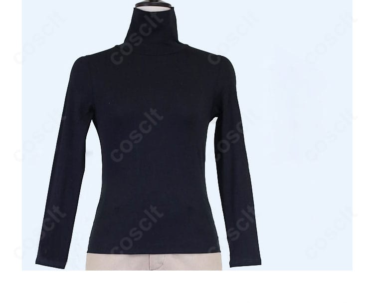 インナートップス前面のディテール。生地感とカッティングが分かるN衣装の内側