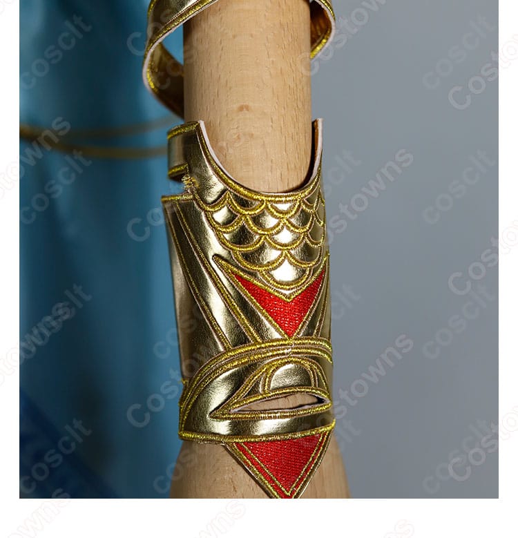 左手首装飾アップ:ホムラの手首パーツの装飾と質感