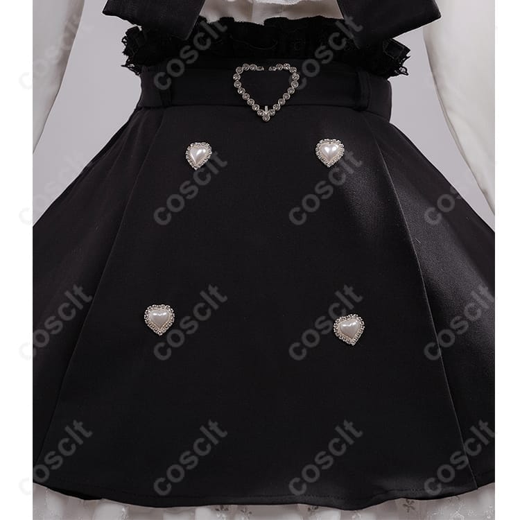 初音ミク 地雷系アレンジ コスプレ衣装｜上品かわいいシルエットで撮影映え、S-XL対応 - 5枚目の画像