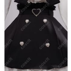 初音ミク 地雷系アレンジ コスプレ衣装｜上品かわいいシルエットで撮影映え、S-XL対応 - 5枚目の画像（サムネイル）