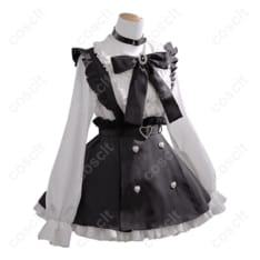 初音ミク 地雷系アレンジ コスプレ衣装｜上品かわいいシルエットで撮影映え、S-XL対応 - 1枚目の画像（サムネイル）