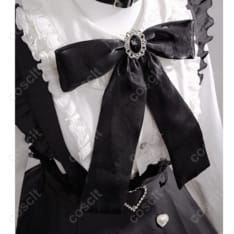 初音ミク 地雷系アレンジ コスプレ衣装｜上品かわいいシルエットで撮影映え、S-XL対応 - 4枚目の画像（サムネイル）