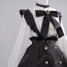 初音ミク 地雷系アレンジ コスプレ衣装｜上品かわいいシルエットで撮影映え、S-XL対応 - 3枚目の画像（サムネイル）