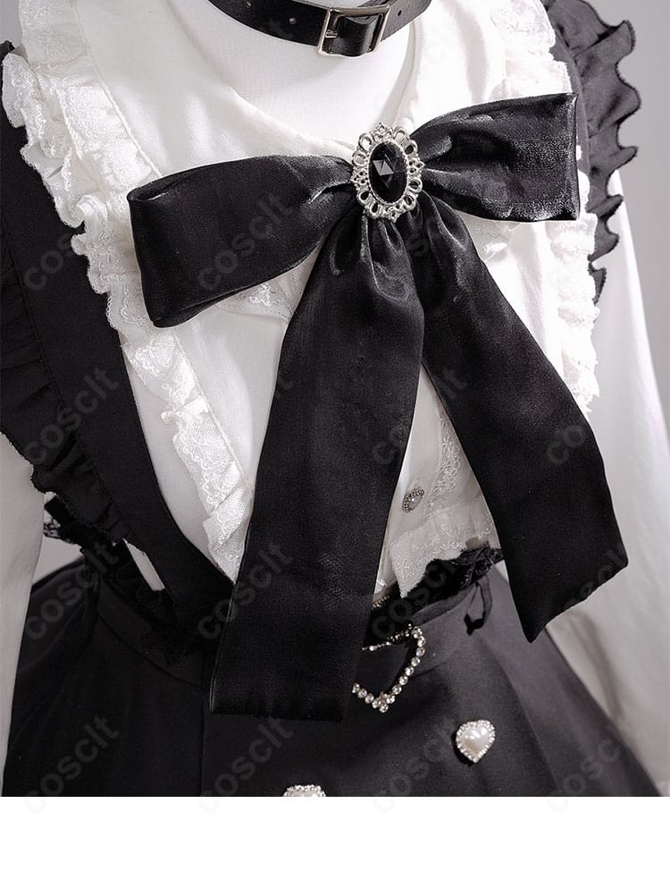 初音ミク 地雷系アレンジ衣装の蝶結びディテール。存在感のある大きめリボンの形と質感。