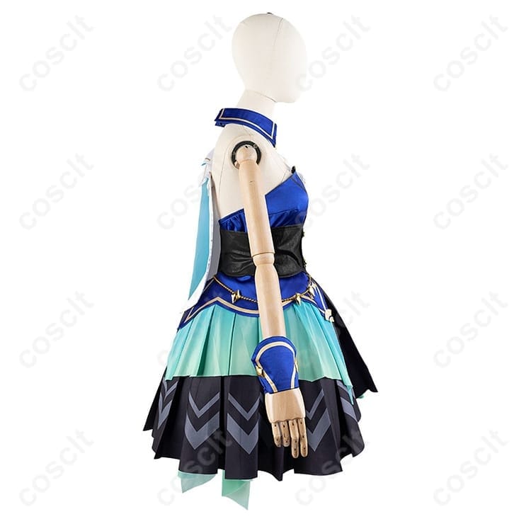 ウマ娘 ヴィルシーナ 勝負服 コスプレ衣装 高再現で撮影映え、通気性も快適 - 3枚目の画像