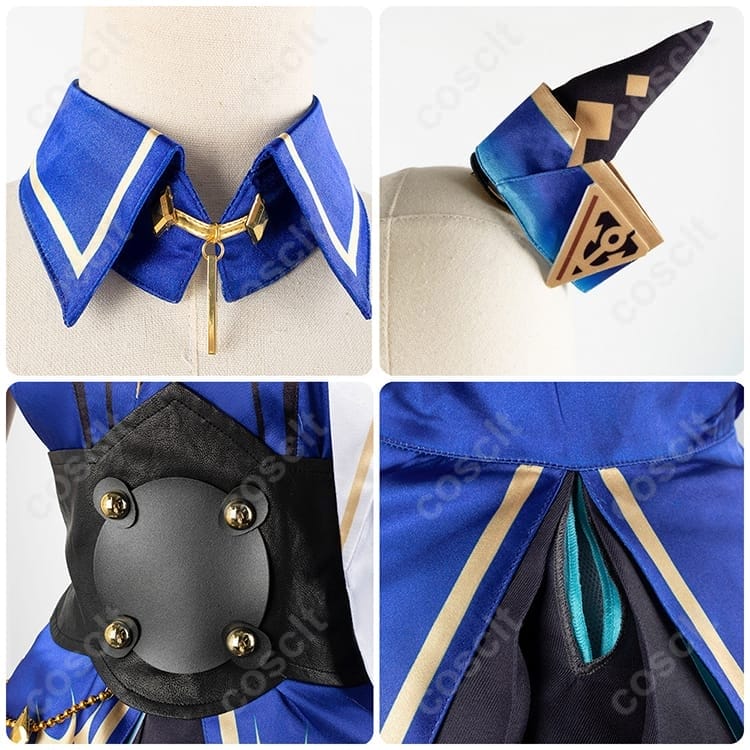 ウマ娘 ヴィルシーナ 勝負服 コスプレ衣装 高再現で撮影映え、通気性も快適 - 7枚目の画像