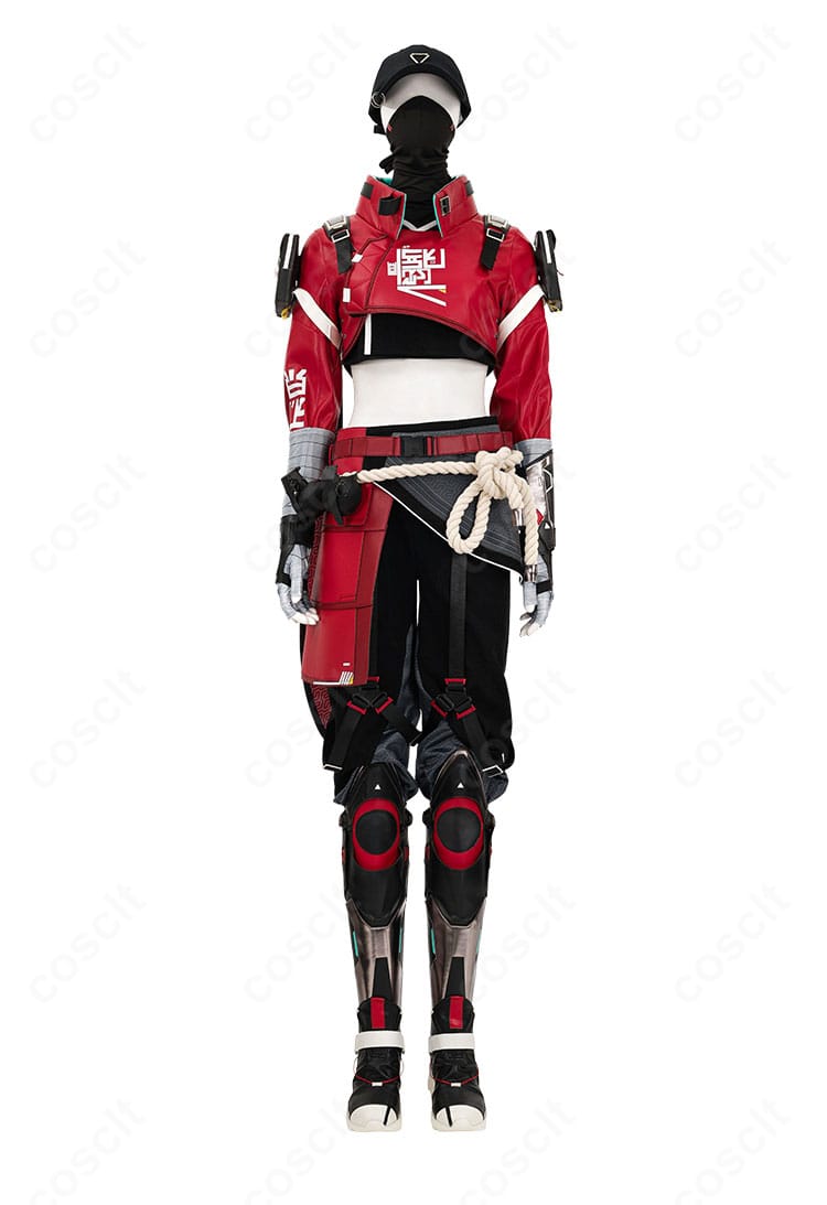 レイス ストリートスマート衣装の正面スタイルとシルエット詳細