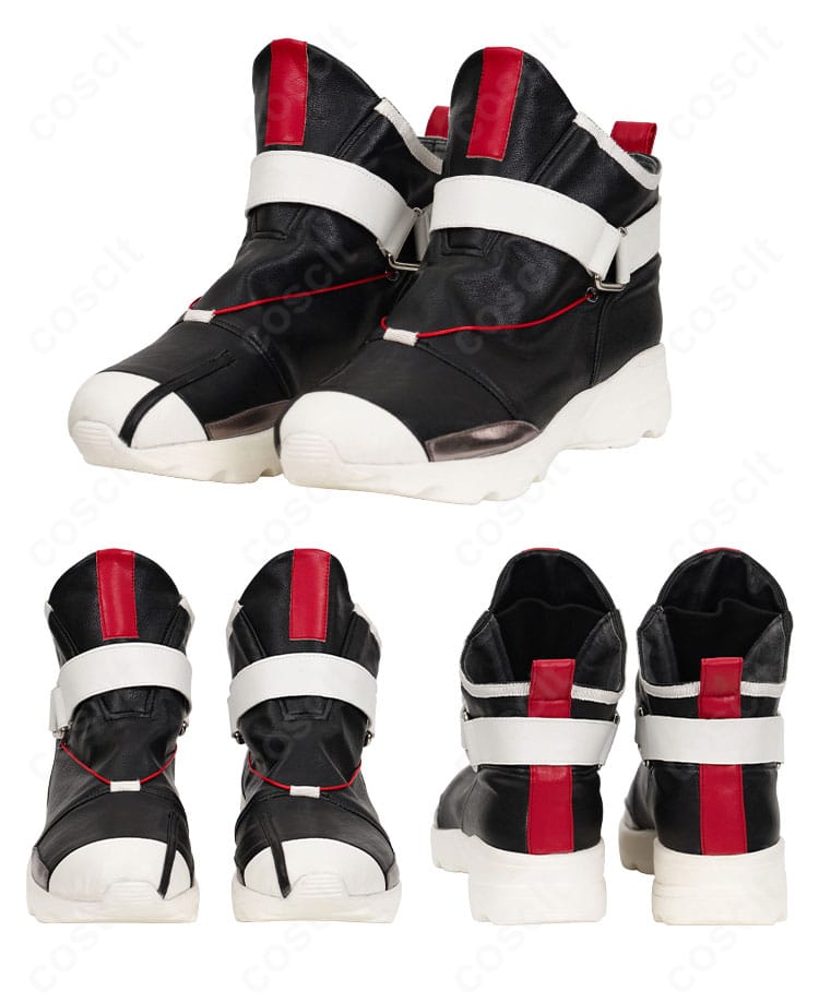 別売りコスプレ靴と衣装のコーディネート例。足元の装飾ポイント