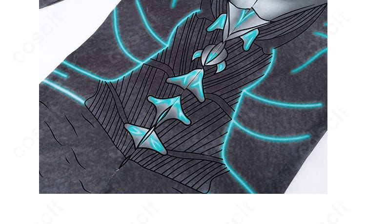 背面装飾のクローズアップ。背面パーツと切替の構造を確認