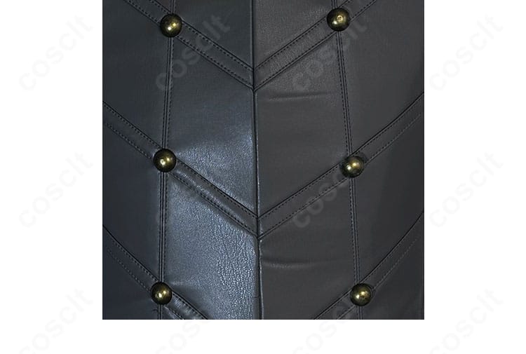 ペルソナ５ ザ・ロイヤル 雨宮蓮 怪盗服 コスプレ衣装 内搭マスターのボタン装飾ディテール