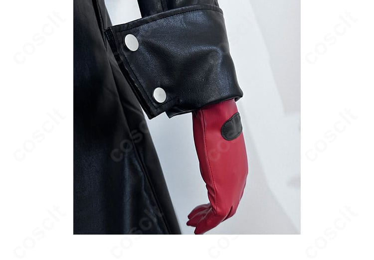 ペルソナ５ ザ・ロイヤル 雨宮蓮 怪盗服 コスプレ衣装 袖口と手袋の装飾ディテール