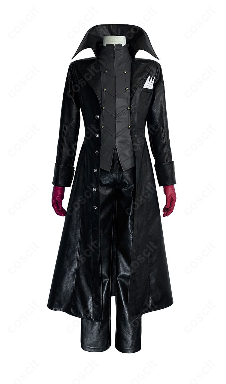 ペルソナ５ ザ・ロイヤル 雨宮蓮 怪盗服 コスプレ衣装 商品正面画像