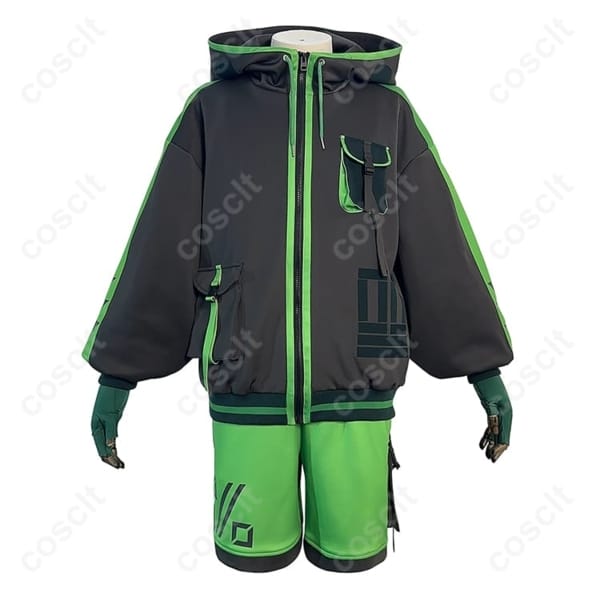 モブサイコ100 III 影山茂夫 サイバーパンク衣装。軽量で動きやすく撮影映え、イベントに最適