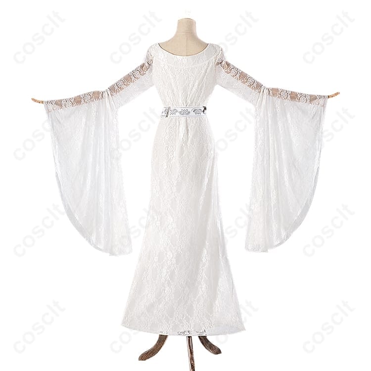 ガラドリエル 映画版ドレス コスプレ衣装｜高再現・軽やか・上品シルエットで撮影映え - 4枚目の画像