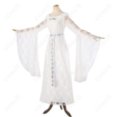 ガラドリエル 映画版ドレス コスプレ衣装｜高再現・軽やか・上品シルエットで撮影映え - 3枚目の画像（サムネイル）