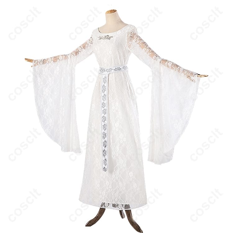 ガラドリエル 映画版ドレス コスプレ衣装｜高再現・軽やか・上品シルエットで撮影映え - 3枚目の画像