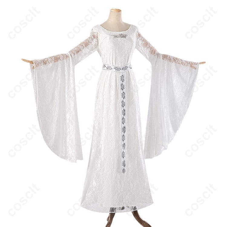 ガラドリエル 映画版ドレス コスプレ衣装｜高再現・軽やか・上品シルエットで撮影映え - 2枚目の画像