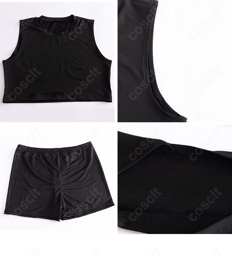 インナーの作りと素材感。可動域を意識した設計で着心地を確認できる写真