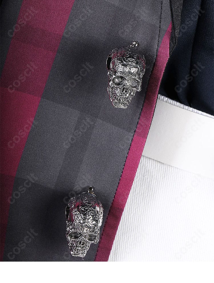 前立て部分の装飾ラインと留め仕様を示すリアルディテール画像