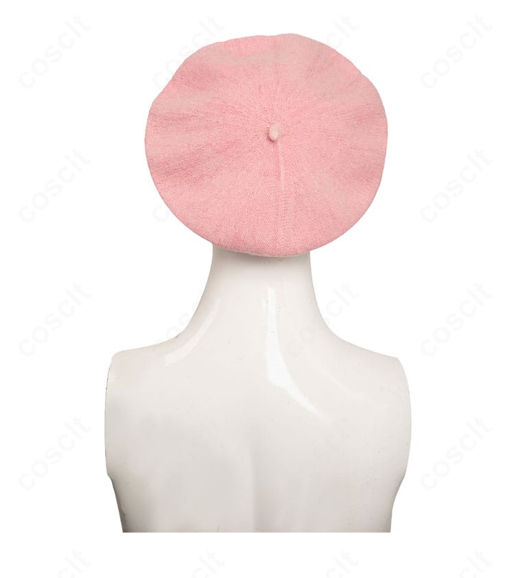 バービー コスプレ衣装の帽子背面ディテール。後部の縫製と形状、装飾の収まりを示す画像。