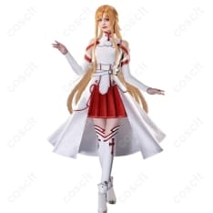 SAO 結城明日奈 血盟騎士団制服 コスプレ 高再現で動きやすい、イベント・撮影に最適 - 3枚目の画像（サムネイル）