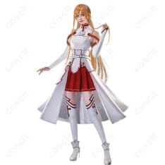 SAO 結城明日奈 血盟騎士団制服 コスプレ 高再現で動きやすい、イベント・撮影に最適 - 2枚目の画像（サムネイル）