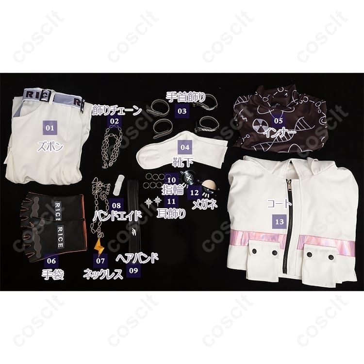 Identity V 第五人格 囚人 ルカ・バルサー Rice衣装｜高再現度で着脱ラク、イベントと撮影に最適 - 7枚目の画像