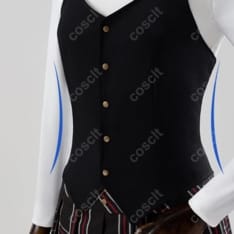 ペルソナ5 新島真 学生Ver.制服コスプレ 高再現で知的に映える上品シルエット - 3枚目の画像（サムネイル）