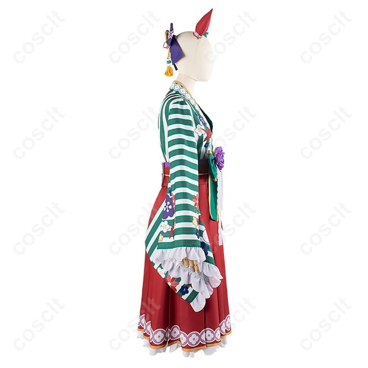 ウマ娘 ナイスネイチャ 正月衣装コスプレ｜高再現で動きやすく、撮影にも最適な和洋折衷デザイン - 4枚目の画像