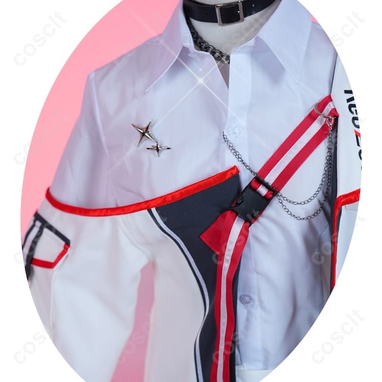 ホロライブ ReGLOSS 火威青 通常衣装コスプレ 高再現で動きやすくイベント撮影に最適 - 2枚目の画像