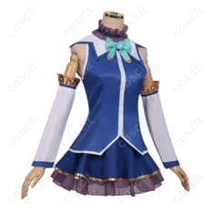 この素晴らしい世界に祝福を！ アクア コスプレ衣装 高再現で撮影映え、軽やかでイベント快適 - 2枚目の画像（サムネイル）