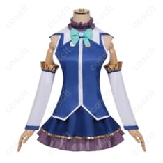 この素晴らしい世界に祝福を！ アクア コスプレ衣装 高再現で撮影映え、軽やかでイベント快適 - 1枚目の画像（サムネイル）