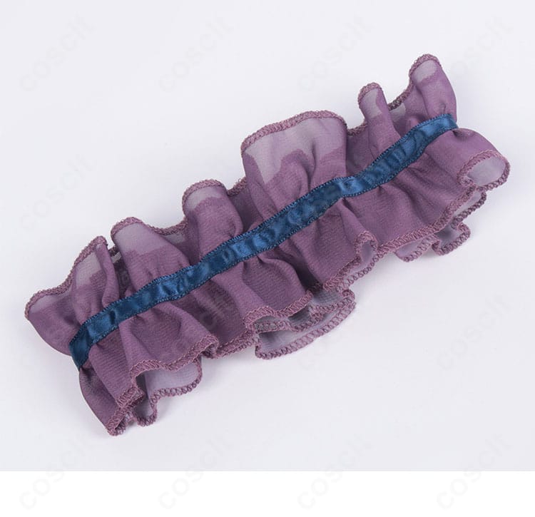 アクア衣装 首元アクセサリー。エレガントなネックパーツとカラーリングのバランス。