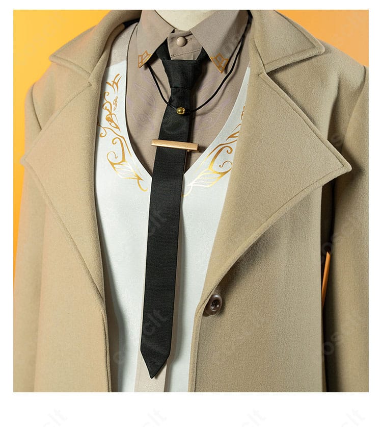 衿元の装飾アップ。細かい刺繍がアクセントとなり、叶のビジュアルを忠実に表現。