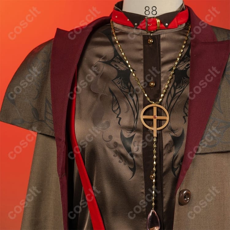 にじさんじ 葛葉 コスプレ衣装。高再現ディテールとハリ感シルエットで撮影映え、着脱も簡単 - 3枚目の画像