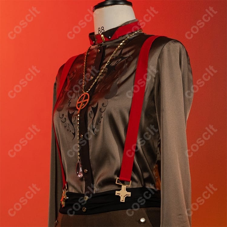 にじさんじ 葛葉 コスプレ衣装。高再現ディテールとハリ感シルエットで撮影映え、着脱も簡単 - 5枚目の画像