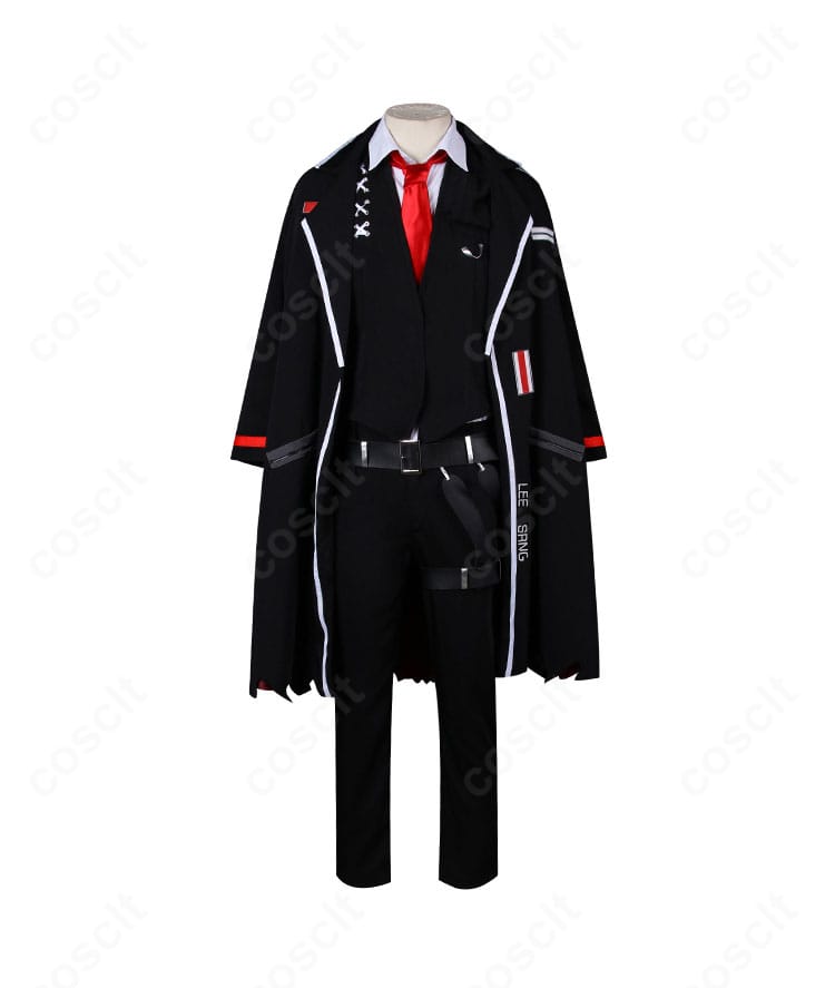 正面全体が分かるイサン制服版コスプレ一式(Limbus Company)