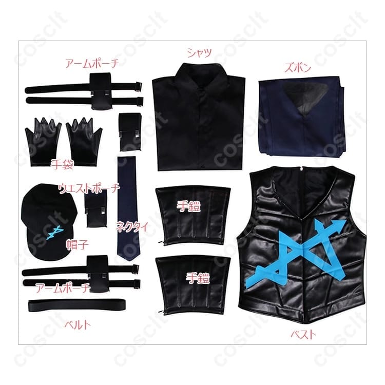 Limbus Company ホンル 戦闘制服コスプレ 高再現で動きやすく撮影・イベントに最適 - 5枚目の画像